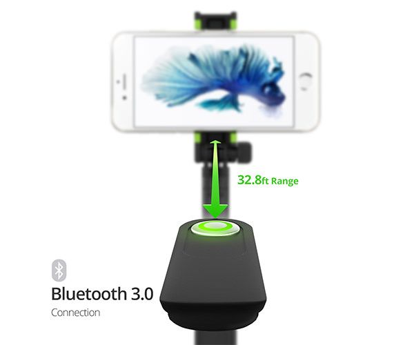 Селфи-монопод iOttie MiGo mini Selfie Stick - Black (HLMPIO120BK)