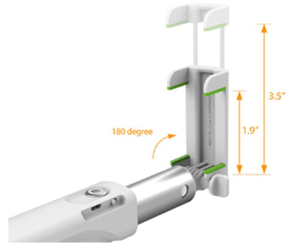 Селфи-монопод iOttie MiGo Selfie Stick - White (HLMPIO110WH)