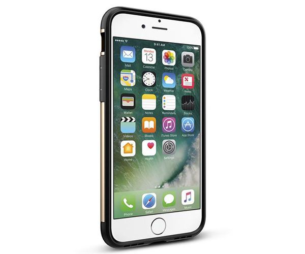 Чохол-накладка для  iPhone 7/8/SE - Spigen Slim Armor - Champagne Gold (SGP-042CS20302)