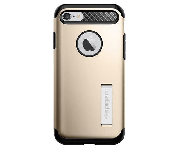 Чохол-накладка для  iPhone 7/8/SE - Spigen Slim Armor - Champagne Gold (SGP-042CS20302)