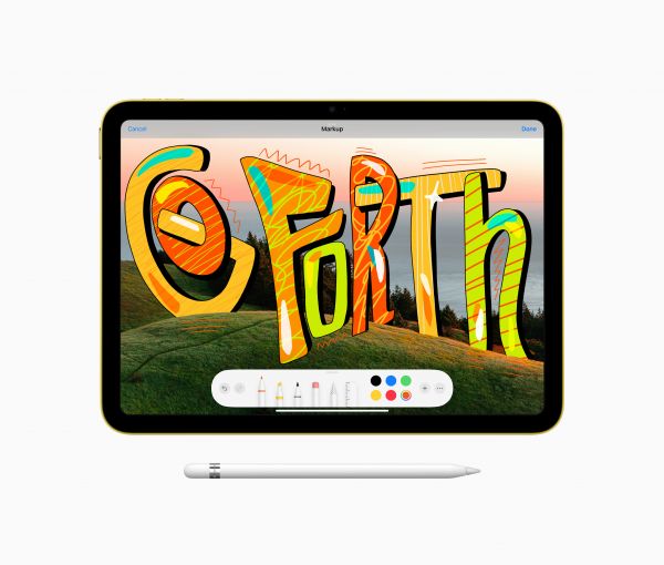 Apple iPad 2022 10.9" Wi-Fi 256GB - Yellow (MPQA3)