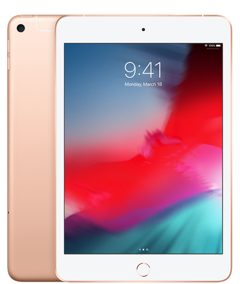 Apple iPad mini 5 Wi-Fi + Cellular 256GB Gold (MUXP2)