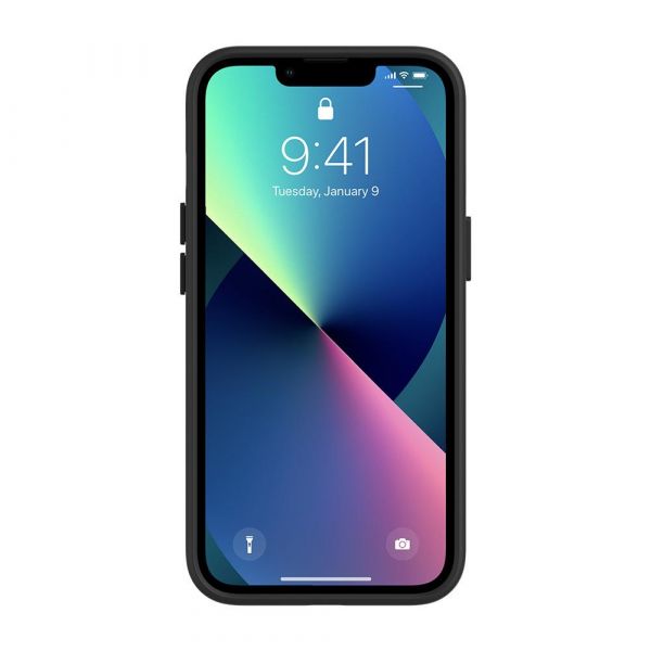 Чехол-накладка для iPhone 13 - Incipio Organicore Clear - Charcoal/Clear (IPH-1933-CHL)