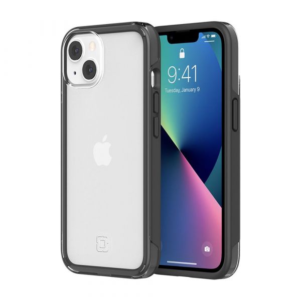Чехол-накладка для iPhone 13 - Incipio Slim - Black/Clear (IPH-1948-BCLR)