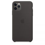 Чехол-накладка для iPhone 11 Pro Max Silicone Case - Black (MX002)
