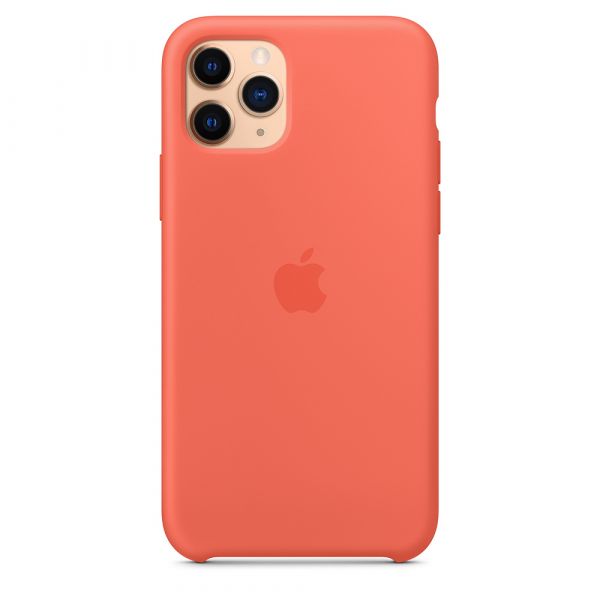 Чохол-накладка для iPhone 11 Pro Silicone Case - Clementine (Orange) (MWYQ2)