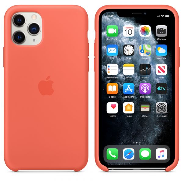 Чохол-накладка для iPhone 11 Pro Silicone Case - Clementine (Orange) (MWYQ2)