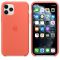 Чохол-накладка для iPhone 11 Pro Silicone Case - Clementine (Orange) (MWYQ2)