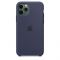 Чохол-накладка для iPhone 11 Pro Silicone Case - Midnight Blue (MWYJ2)