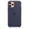 Чохол-накладка для iPhone 11 Pro Silicone Case - Midnight Blue (MWYJ2)