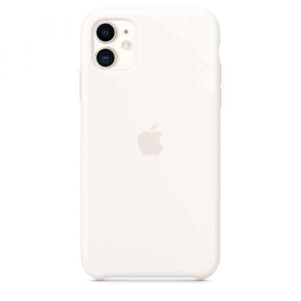 Чехол-накладка для iPhone 11 Silicone Case - White (MWVX2)