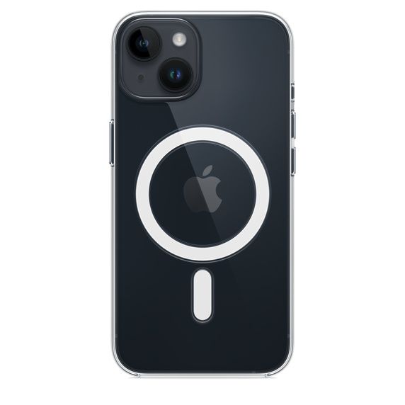 Чохол-накладка для iPhone 14 Clear Case with MagSafe (MPU13)