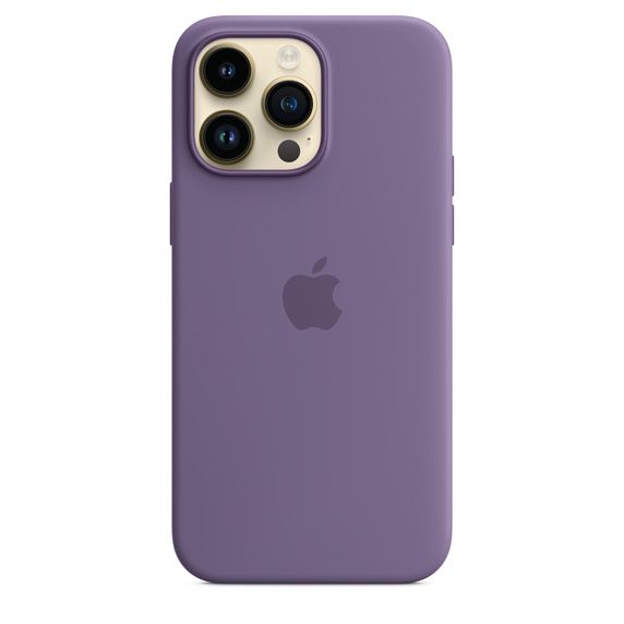 Чехол-накладка для iPhone 14 Pro - Silicone Case - Iris OEM
