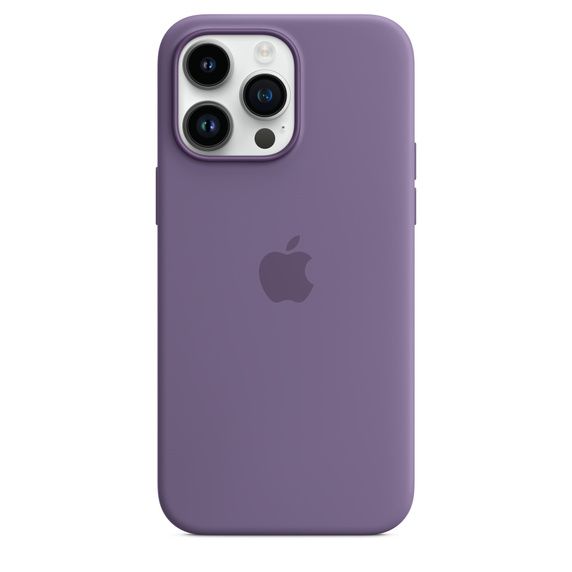 Чехол-накладка для iPhone 14 Pro - Silicone Case - Iris OEM