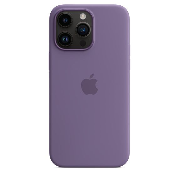 Чехол-накладка для iPhone 14 Pro Max - Silicone Case - Iris OEM