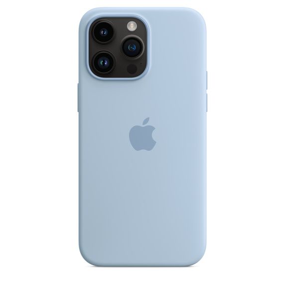 Чохол-накладка для iPhone 14 Pro - Silicone Case - Sky OEM