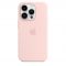 Чохол-накладка для iPhone 14 Pro - Apple Silicone Case with MagSafe - Chalk Pink (MPTH3)