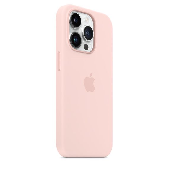Чохол-накладка для iPhone 14 Pro - Apple Silicone Case with MagSafe - Chalk Pink (MPTH3)