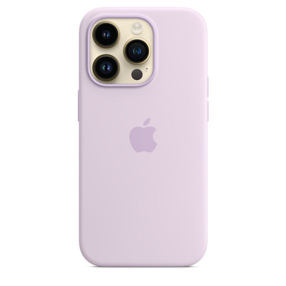 Чехол-накладка для iPhone 14 Pro Max - Apple Silicone Case with MagSafe - Lilac (MPTW3)
