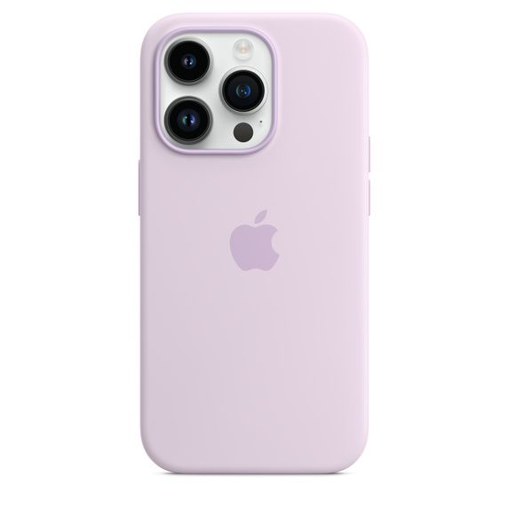 Чехол-накладка для iPhone 14 Pro Max - Apple Silicone Case with MagSafe - Lilac (MPTW3)