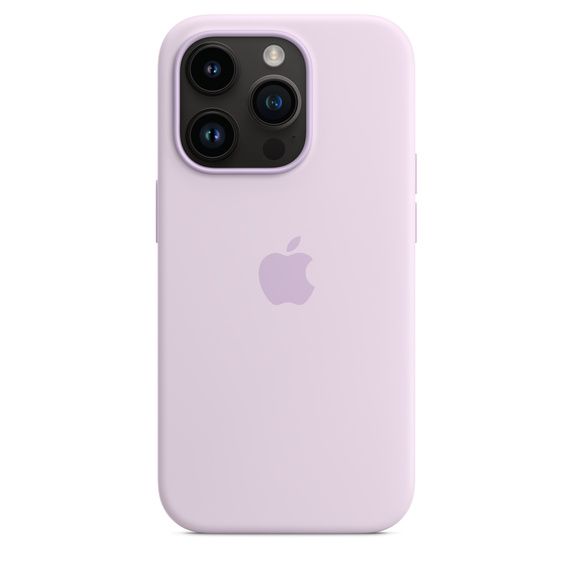 Чехол-накладка для iPhone 14 Pro Max - Apple Silicone Case with MagSafe - Lilac (MPTW3)