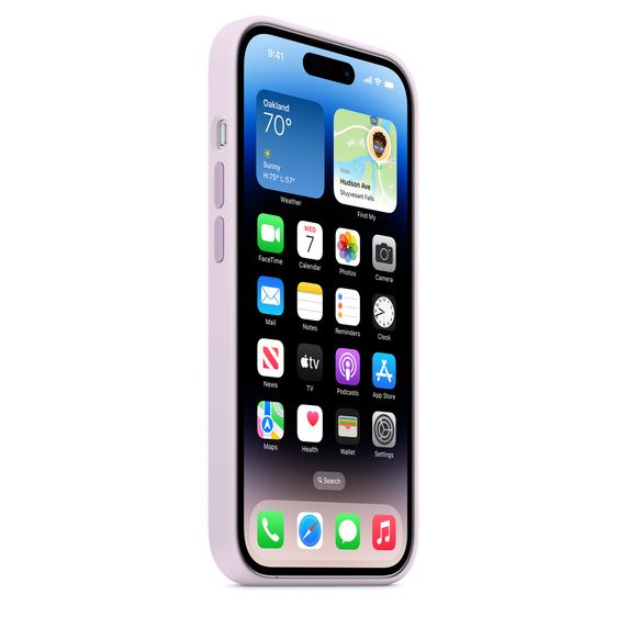 Чехол-накладка для iPhone 14 Pro Max - Apple Silicone Case with MagSafe - Lilac (MPTW3)