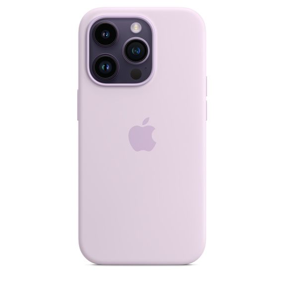Чехол-накладка для iPhone 14 Pro Max - Apple Silicone Case with MagSafe - Lilac (MPTW3)