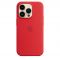 Чохол-накладка для iPhone 14 Pro - Apple Silicone Case with MagSafe - (PRODUCT)RED (MPTG3)