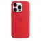 Чохол-накладка для iPhone 14 Pro - Apple Silicone Case with MagSafe - (PRODUCT)RED (MPTG3)