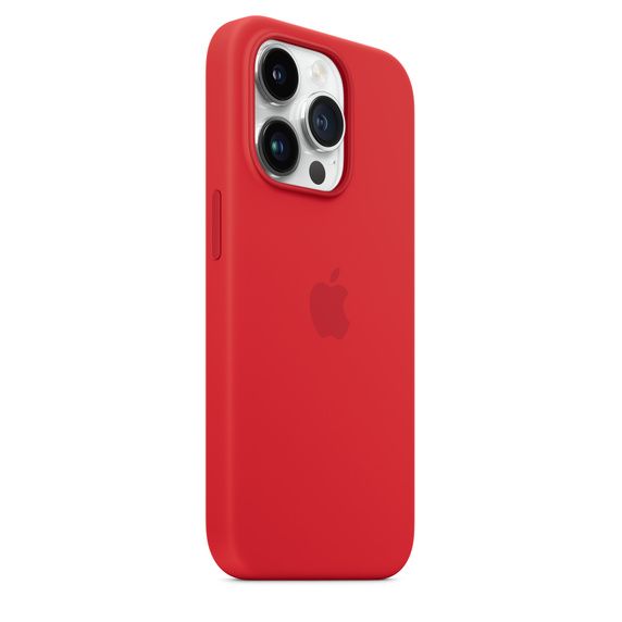 Чохол-накладка для iPhone 14 Pro - Apple Silicone Case with MagSafe - (PRODUCT)RED (MPTG3)