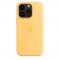 Чехол-накладка для iPhone 14 Pro Max - Apple Silicone Case with MagSafe - Sunglow (MPU03)