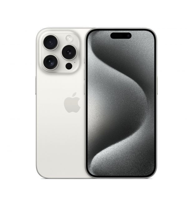 iPhone 15 Pro 256Gb Dual SIM White Titanium (MTQ93)