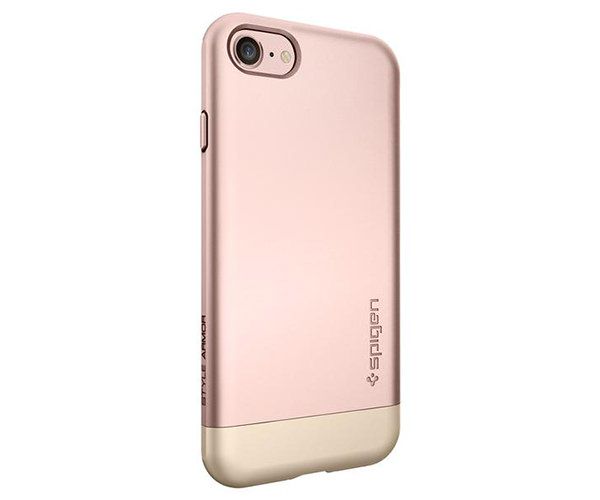 Чохол-накладка для  iPhone 7/8/SE - Spigen Style Armor - Rose Gold (SGP-042CS20517)