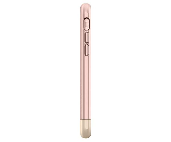 Чохол-накладка для  iPhone 7/8/SE - Spigen Style Armor - Rose Gold (SGP-042CS20517)