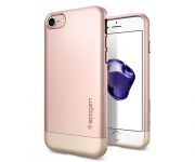 Чехол-накладка для  iPhone 7/8/SE - Spigen Style Armor - Rose Gold (SGP-042CS20517)