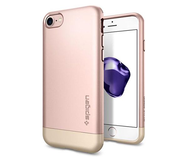 Чохол-накладка для  iPhone 7/8/SE - Spigen Style Armor - Rose Gold (SGP-042CS20517)