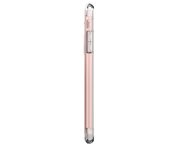 Чохол-накладка для  iPhone 7 Plus/8 Plus - Spigen Slim Armor - Rose Gold (SGP-043CS20311)
