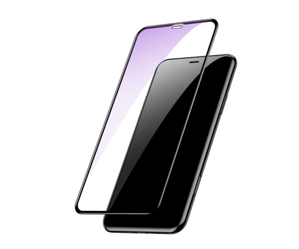 Захисне скло Baseus Full Coverage Tempered Glass для Apple iPhone Xr - Black (SGAPIPH61-KC01)