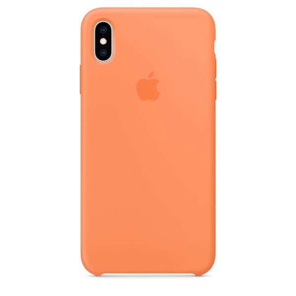 Чехол-накладка для iPhone Xs Max - Silicone Case OEM - Papaya