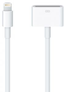 Адаптер-кабель Apple Lightning to 30-pin (0.2 m) (MD824)