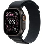 Apple Watch Ultra 3 GPS + Cellular 49mm Black Tit. Case w. Black Alpine Loop - Small (MF0Q4)