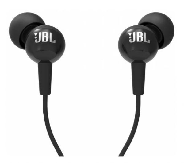 Наушники с микрофоном JBL C100SI Black (C100SIUBLK)