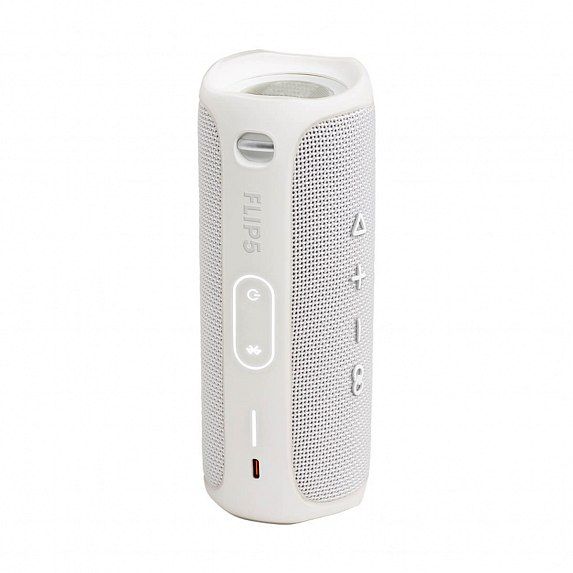Портативна колонка JBL Flip 5 - White (JBLFLIP5WHT)