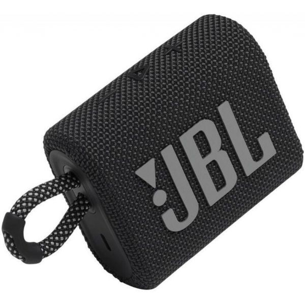 Портативная колонка - JBL GO 3 - Black (JBLGO3BLK)