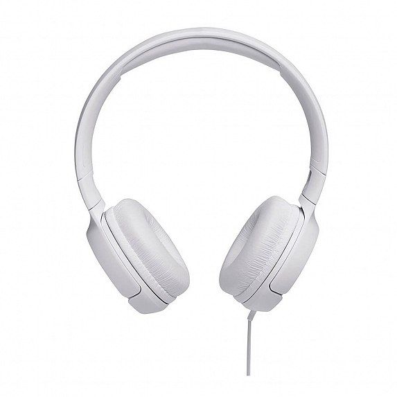 Наушники с микрофоном JBL T500 White (JBLT500WHT)
