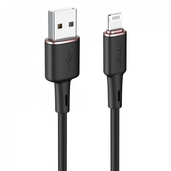 Кабель Acefast C2-02 Lightning 2.4A (1.2m) - Black