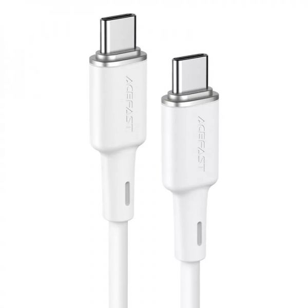 Кабель Acefast C2-03 Type-C to Type-C 60W (1.2m) (white)