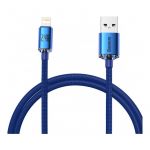 Кабель Baseus Crystal Shine Series Lightning 2.4A (1.2m) - Blue