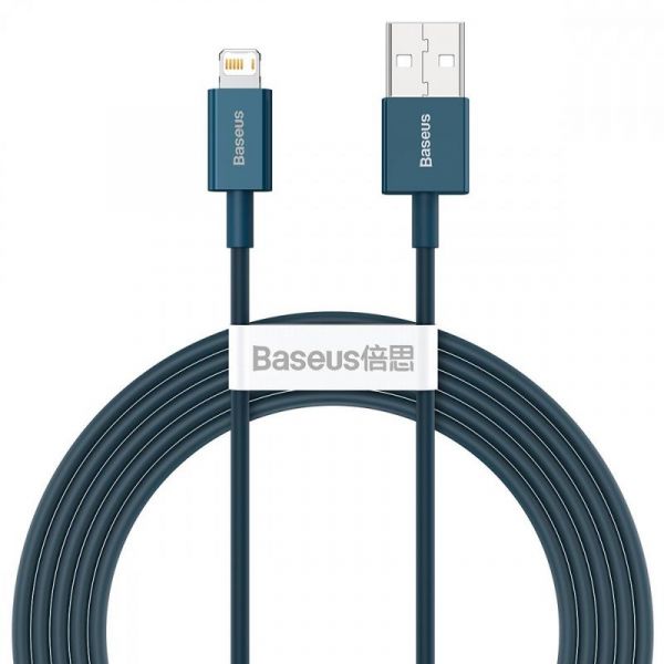 Кабель Baseus Superior Series Fast Charging Lightning 2.4A (2m) (blue)