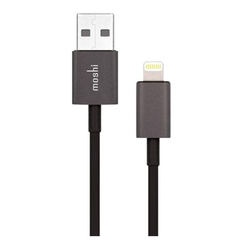 Кабель Moshi Lightning to USB Cable Black (1 m) (99MO023006)